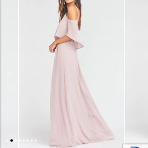 Show Me Your MuMu Caitlin Ruffle Maxi Dress